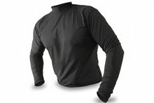 Load image into Gallery viewer, Black long-sleeve shirt on a white background